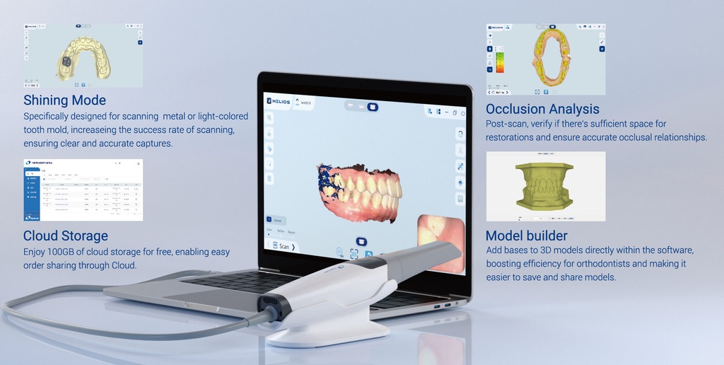 Scanner intraoral HELIOS 500 Eighteeth