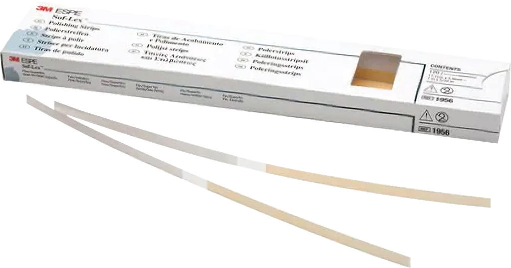 Tiras de pulido proximal Sof-Lex GRUESO/MEDIANO (angostas) x 100 unid. 3M