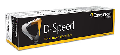 Película RX D-Speed simple, caja x 100 unid. Carestream