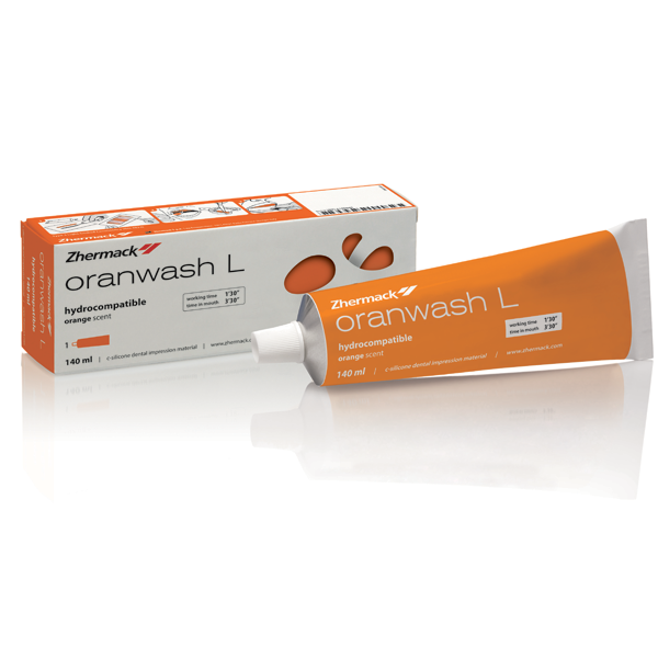 Silicona Oranwash Light , 140 ml. Zhermack