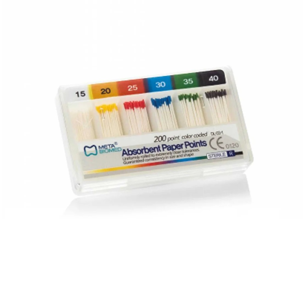 Conos de Papel x 200 unid. Meta Biomed