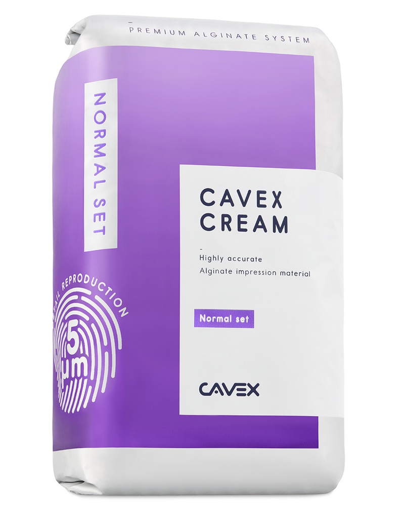 Alginato Cavex Cream Normal Set x 500 gr.
