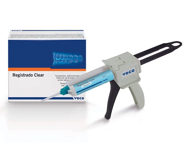 REGISTRADO CLEAR, silicona por adición x 50 ml. VOCO