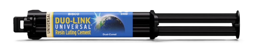 Duo Link Universal cemento de curado dual, automix x 8 gr. Bisco