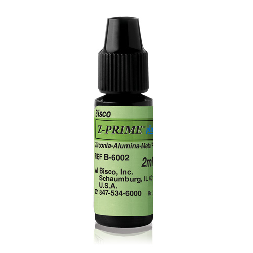 Z Prime Plus. Primer monocomponente para metal/zirconia/alumina. Frasco x 2 ml. Bisco