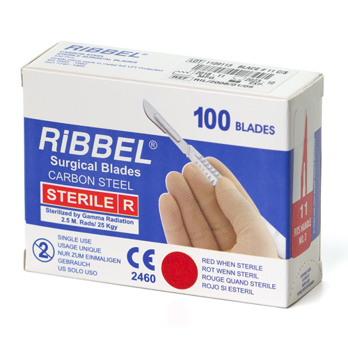 Hoja de bisturí x 1 unid. Ribbel