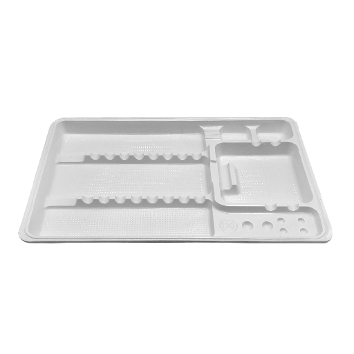 [COT004] Bandeja Plástica Descartable, Texturada. COTISEN