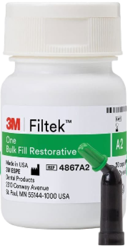 Cápsulas Filtek ONE Bulk Fill (p/posteriores) x 20 unid. 4 gr. 3M