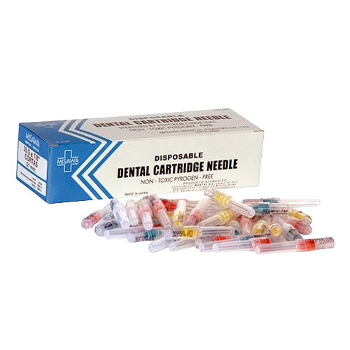 Agujas descartables, caja x 100 Unid. Misawa