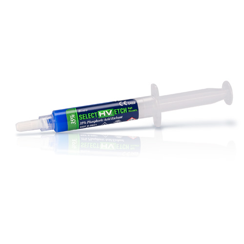 [BIS011] Select HV acido fosfórico 35% con BAC. 1 jer. x 5 gr. c/u + puntas. Bisco